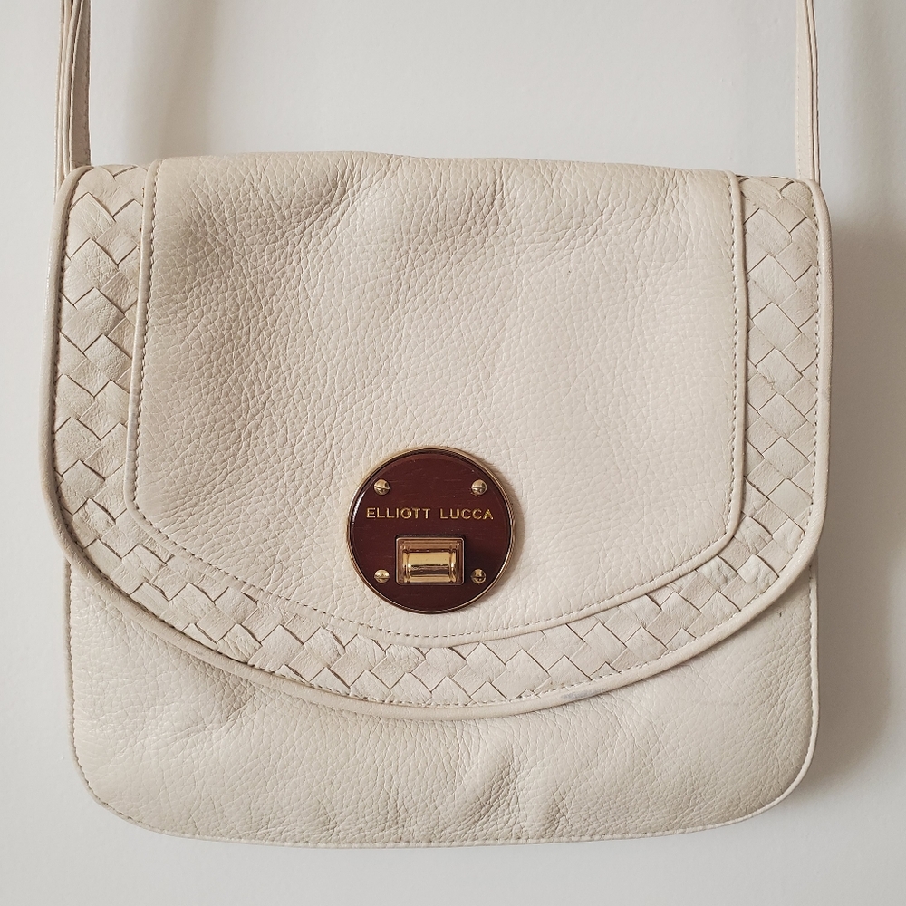 Elliott Lucca Crossbody Pebbled Leather Purse